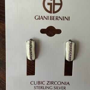 Giani Bernini Huggie Hoop Earrings